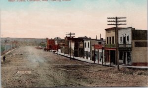 Cardston Alberta Main Street looking South AB Alta Unused Postcard H46