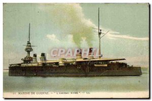 Old Postcard Boat War L & # 39amiral Dawn