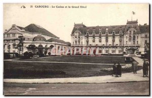 Old Postcard Cabourg Casino and Hotel