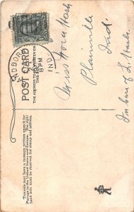 J29/año bisiesto Postal Comic 1908 casado soltero 144 