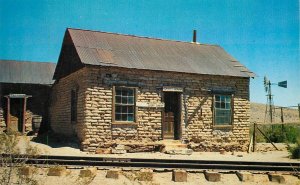 Postcard New Mexico Shakespeare Grant House Ghost Town Petley 23-6898