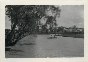 Cooks River Marrackville Sydney Australia 6x8cm real photo