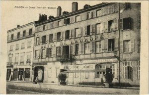CPA MACON Grand Hotel de l'Europe (1190829)