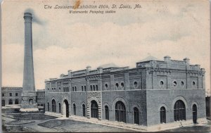 The Louisiana Exposition 1904 St Louis Missouri Waterworks Vintage Postcard C131