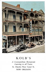 New Orleans, Louisiana - Dine at the Kolb's Restaurant near Canal Street...