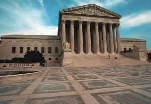 Vintage Postcard The United States Supreme Court Marble Palace NE Washington