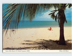 Postcard Seven-Mile Beach II, Cayman Islands, British Overseas Territory