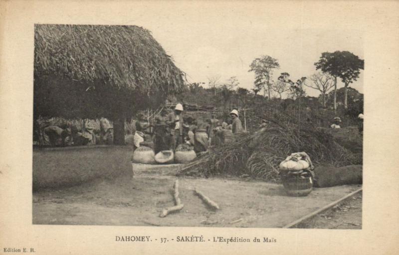 CPA Dahomey Afrique - Sakété - L'Expédition de Mais (86870)