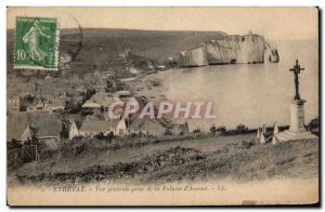 Etretat - Vue Generale - Old Postcard