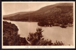 Luss Looking Dowm Lock Lemond,Scotland,UK