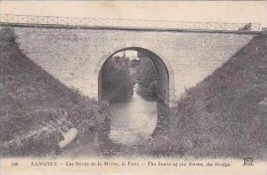 France Langres Les Bords de la Marne le Pont