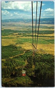 Postcard - Teton Village, Aerial Tram - Teton Village, Wyoming