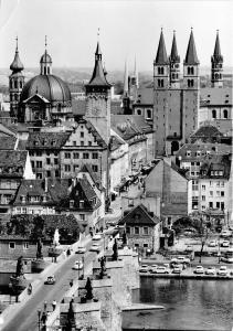 BG1281 blick der festung marienberg car voiture wurzburg  CPSM 14x9.5cm  germany