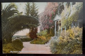 Vintage Postcard 1907-1915 Albert Smiley Residence in Winter, Redlands, CA