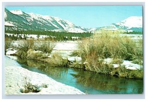 Vintage Convict Creek And Mammoth Mountain Postcard P222E