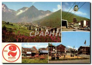 Modern Postcard Les Deux Alpes Isere