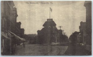 Postcard - The Diamond - Titusville, Pennsylvania