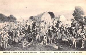 Prisoners Captured at the Battle of Bennington August 16, 1777, Painting by L...