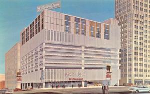 MEMPHIS TENNESSEE~HOLIDAY INN DOWNTOWN-24 NORTH THIRD ST-ARTIST DRAWN POSTCARD 