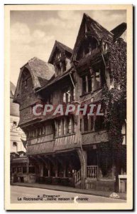 Old Postcard Etretat The steakhouse Old Norman house