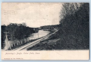 Cedar Falls Iowa Postcard Mularkey's Bluffs Exterior View c1908 Vintage Antique