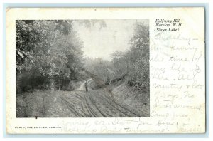 1906 Silver Lake in Halfway Hill, Newton, New Hampshire, NH Vintage Postcard 