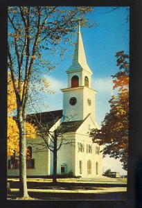 Belchertown, Massachusetts/MA/Mass Postcard, Congregational Church
