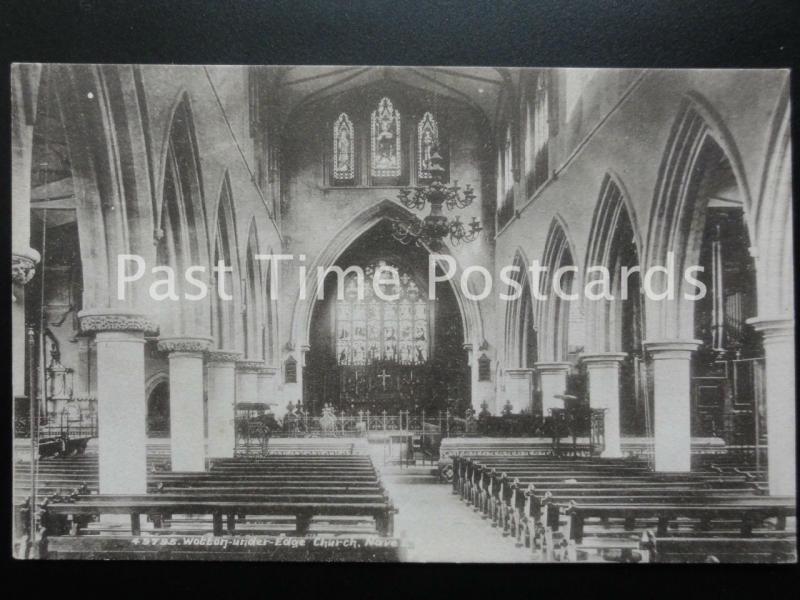 c1903 - Wotton-under-Edge Church, Nave