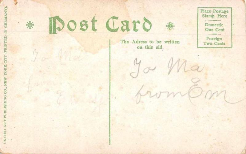 Gainsville New York Greetings Telegraph Morse Code Vintage Postcard JA4742538