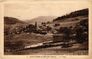 CPA St-DIDIER sur BEAUJEU Rhone (102106)