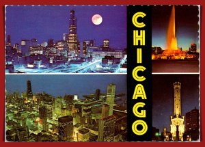 Illinois. Chicago - Multi-View Of The City - [IL-360X]