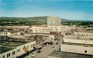 Alaska Birdseye 1950s Second Avenue Fairbanks Postcard Anderson Crocker 12587