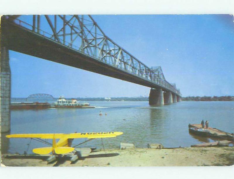 Pre-1980 SEAPLANE AIRPLANE Jeffersonville Indiana In & Louisville KY HQ9126