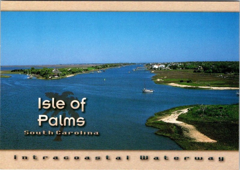 Isle Of Palms, SC South Carolina  CONNECTOR~INTERCOASTAL WATERWAY  4X6 Postcard