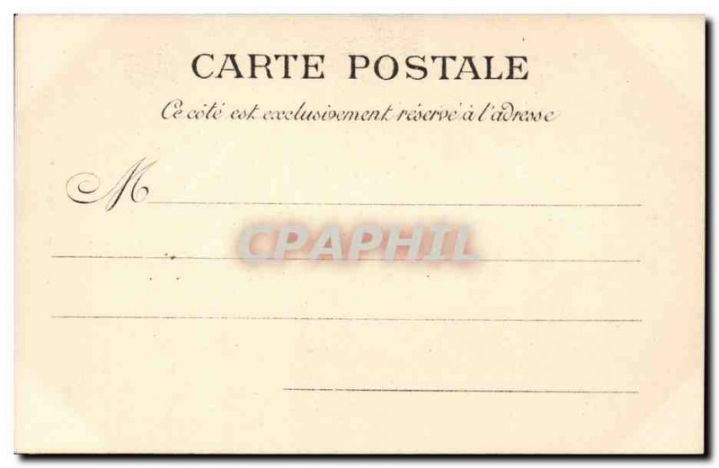 Old Postcard Paris Sorbonne