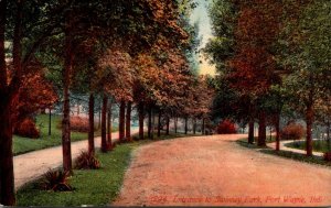 Indiana Fort Wayne Entrance To Swinney Park 1913