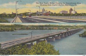 HARRISBURG , Pennsylvania , 1930-40s ; The New Taylor Bridge