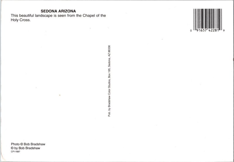 SEDONA ARIZONA Desert Continental Postcard CA9