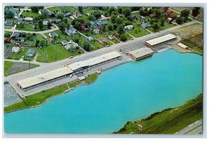c1960's Express Motel Aerial View Toledo Ohio OH Unposted Vintage Postcard