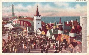 Vintage Postcard 1930's Chicago's 1934 International Exposition Midget City ILL