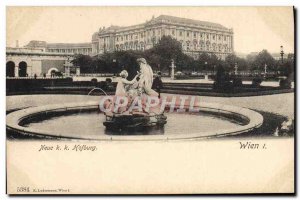 Old Postcard Neue Hofburg Wien k k