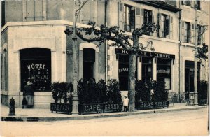 CPA PARIS hotel de l'Europe Café Grande (1243247)