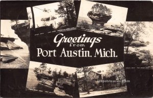 Greetings from in Port Austin, Michigan