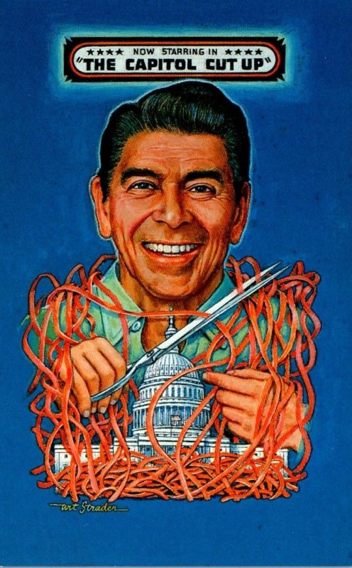 Humour Ronald Reagan Now Starring In The Capitol Cut Up