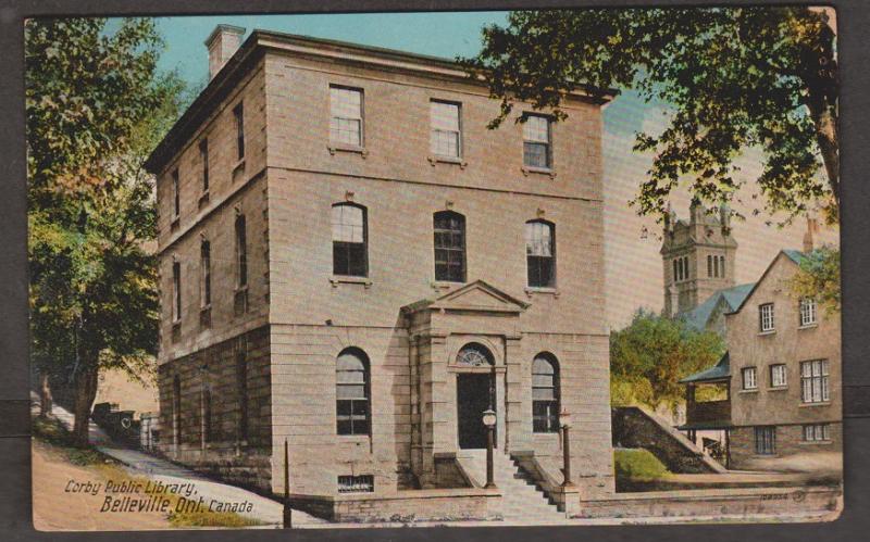 Corby Public Library Belleville, Ontario 1920s