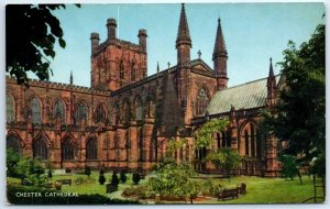 Postcard - Chester Cathedral - Chester, England