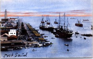 Egypt Port Said Vintage Postcard  C011