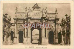 Old Postcard Nancy Arc de Triomphe