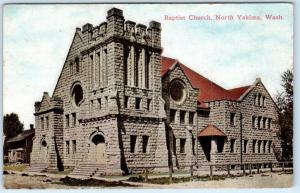 NORTH YAKIMA, Washington  WA   BAPTIST CHURCH  ca 1910s   Postcard