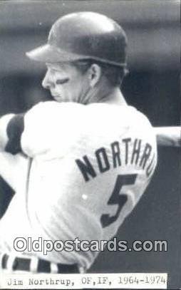 Jim Northrup Baseball Cards